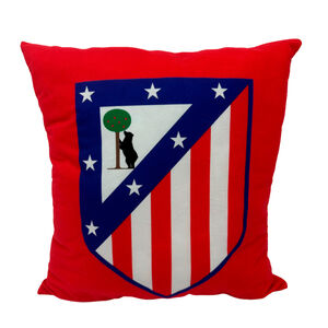 Cojín Cuadrado Escudo Rojo